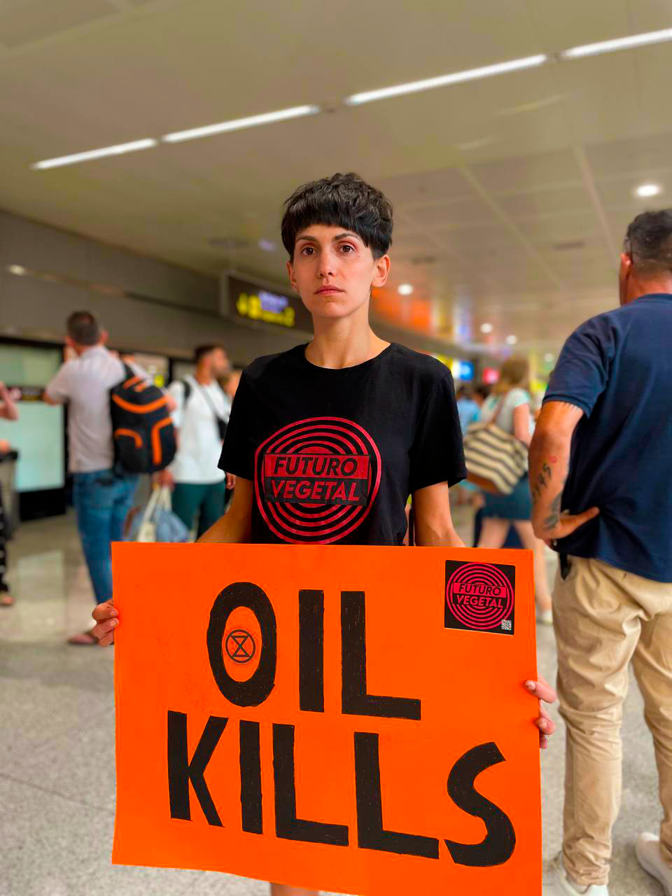 Protestamos en el aeropuerto de Ibiza